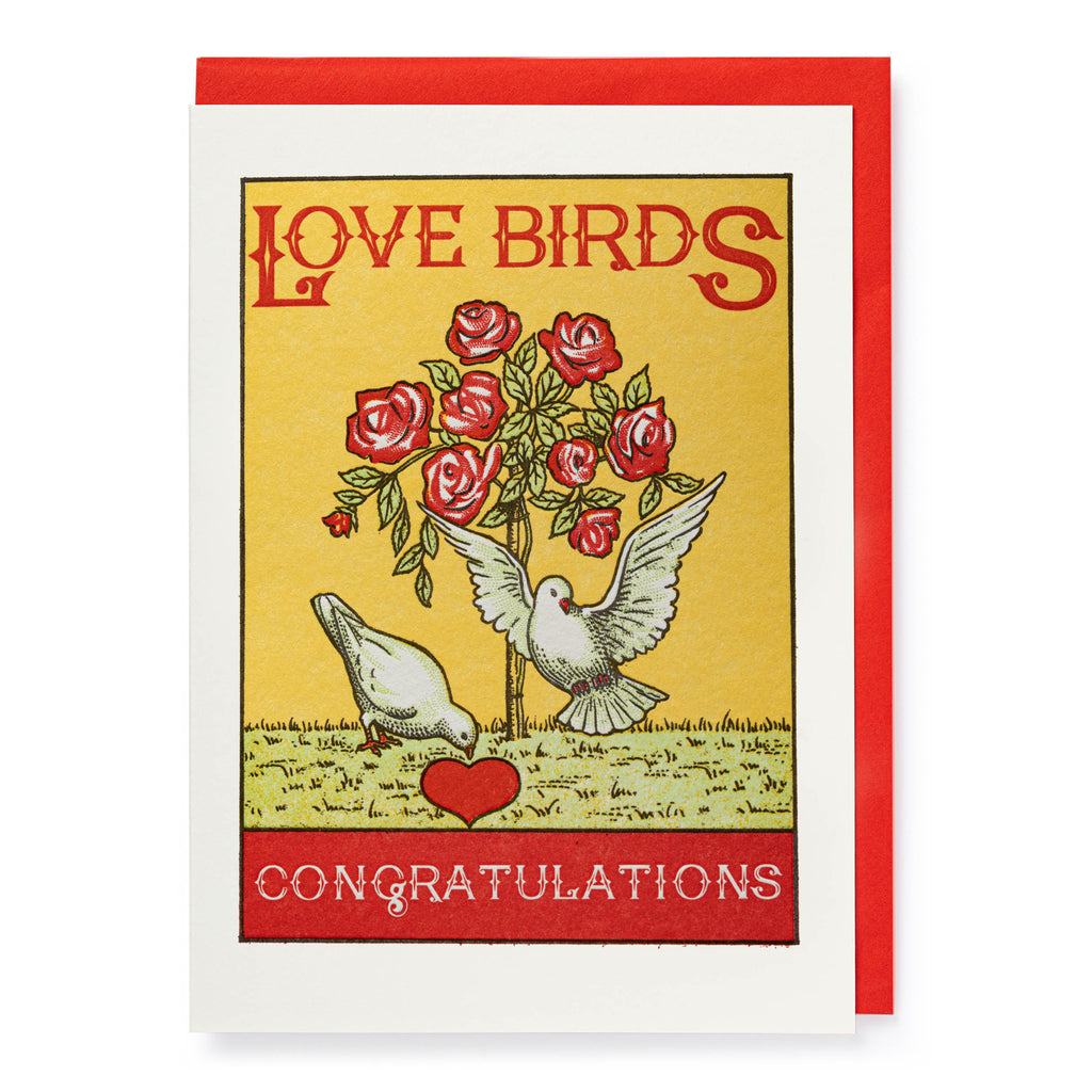 Kort - Love Birds