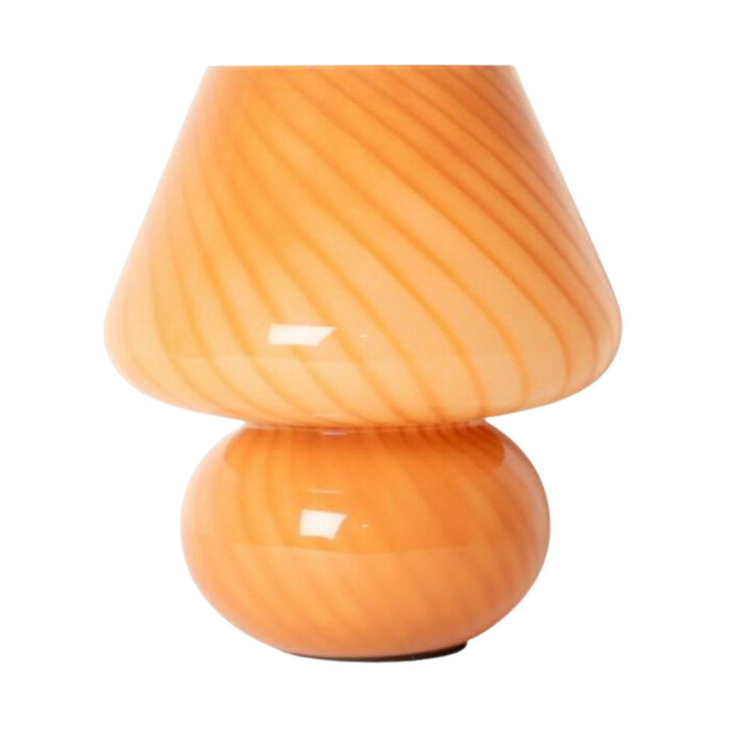 Mushroom lampi stór - Joyful terracotta