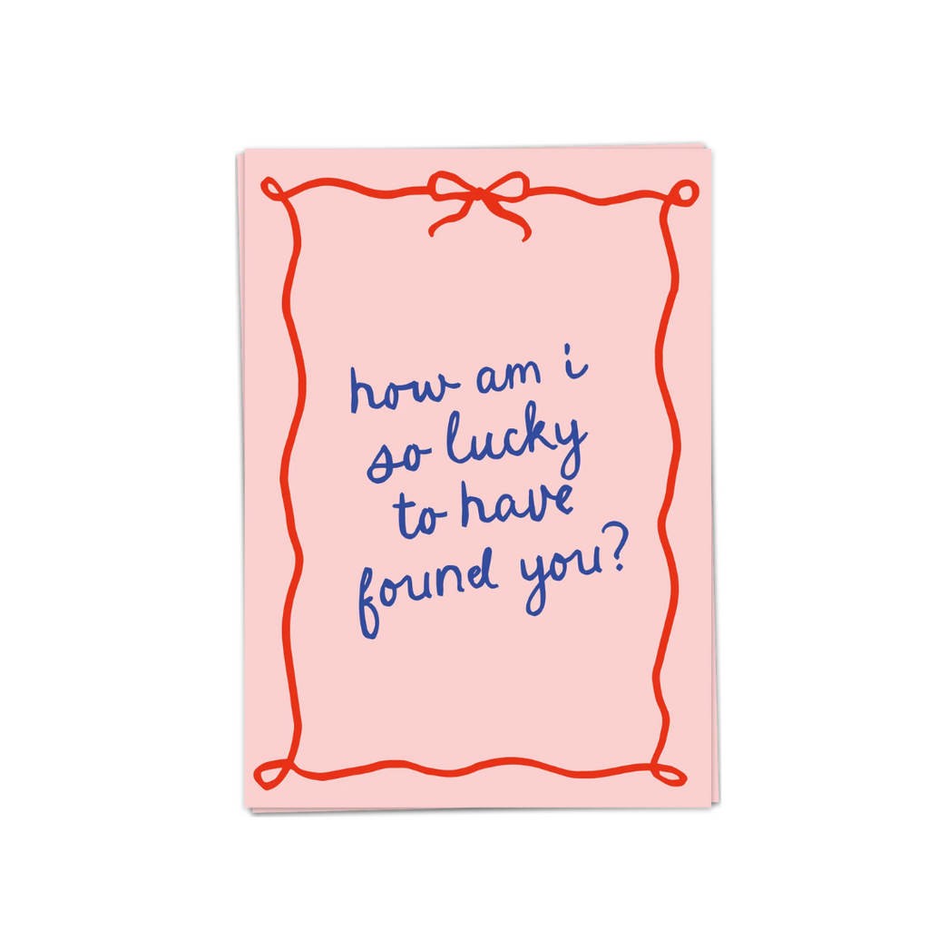 Kort - Lucky to have found you