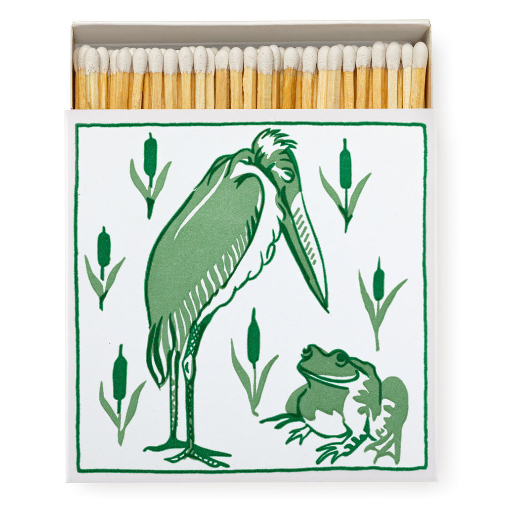 Eldspýtur - Stork and frog