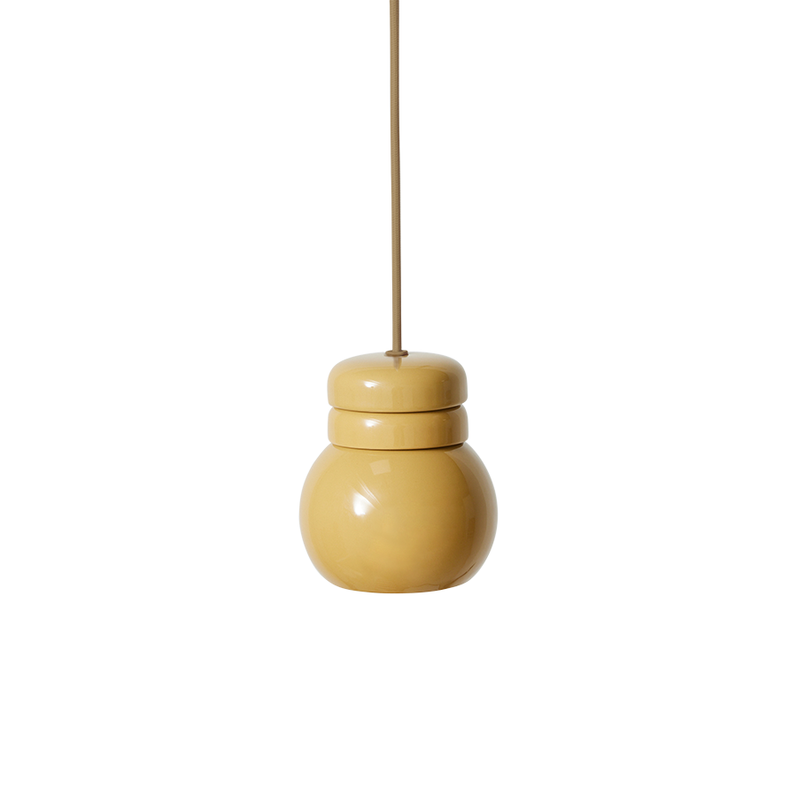 Loftljós - bulb mustard