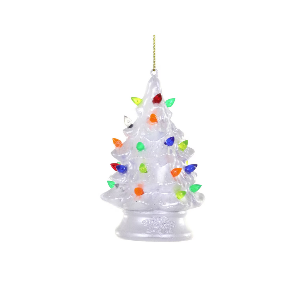 Jólaskraut - White Vintage Tree