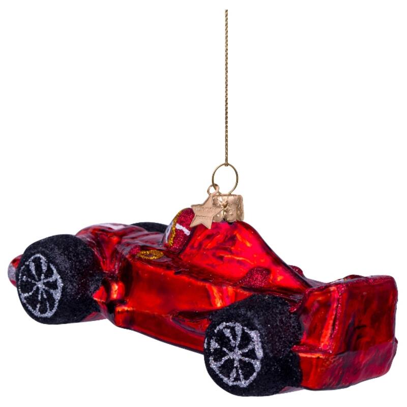 Jólaskraut - Red racing car