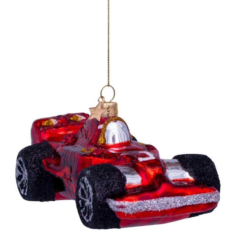 Jólaskraut - Red racing car