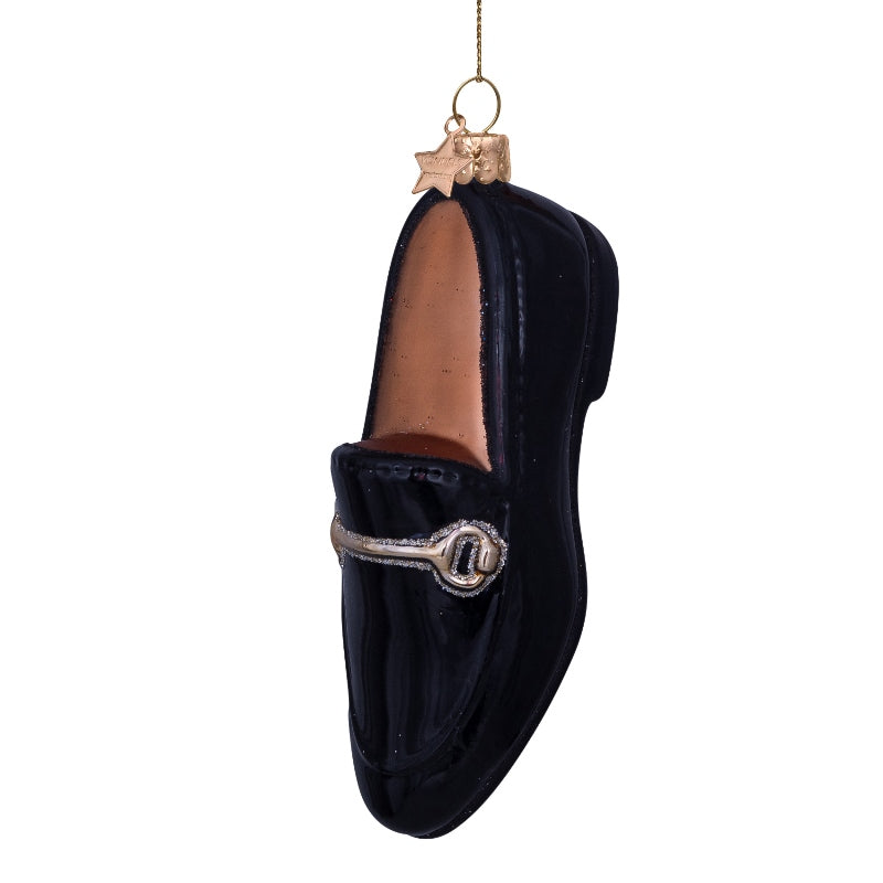 Jólaskraut - Black gold loafer