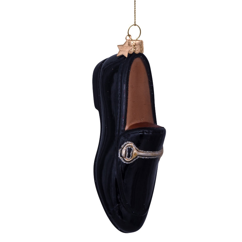 Jólaskraut - Black gold loafer