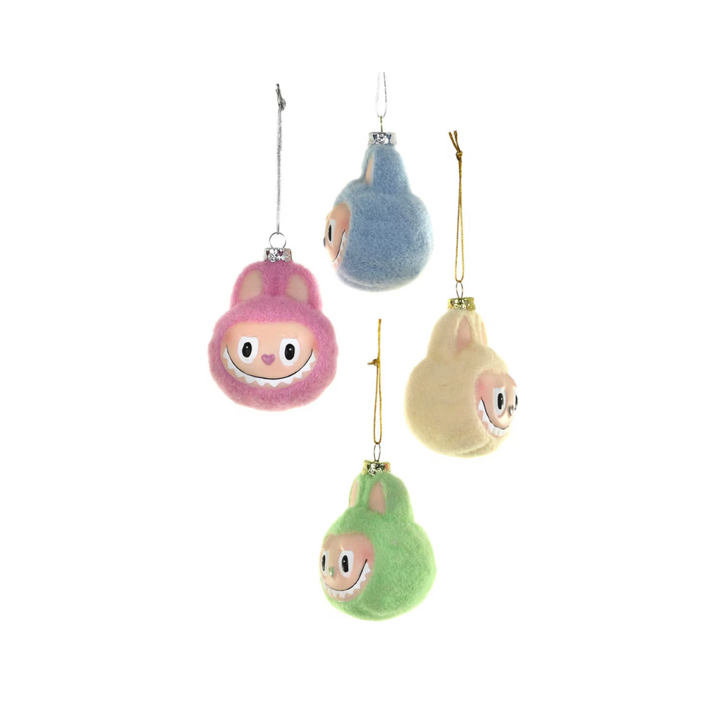 Jólaskraut - Fuzzy Monster Face