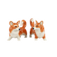 Salt og pipar sett - corgi