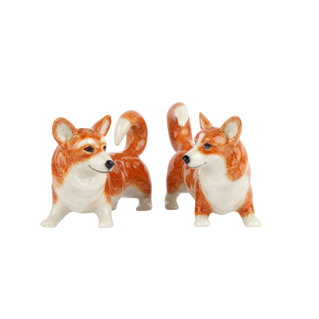 Salt og pipar sett - corgi
