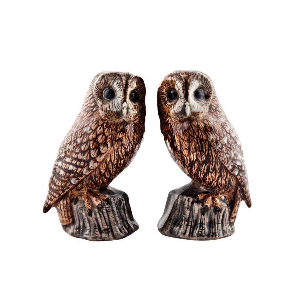 Salt og pipar sett - Tawny owl