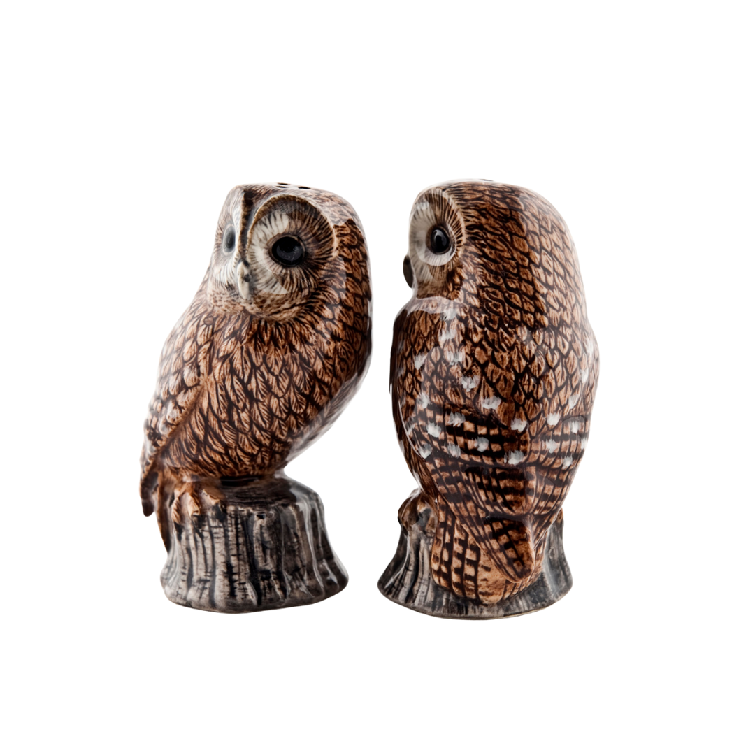 Salt og pipar sett - Tawny owl