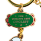 Snoopy lyklakippa - The World's Best Cyclist