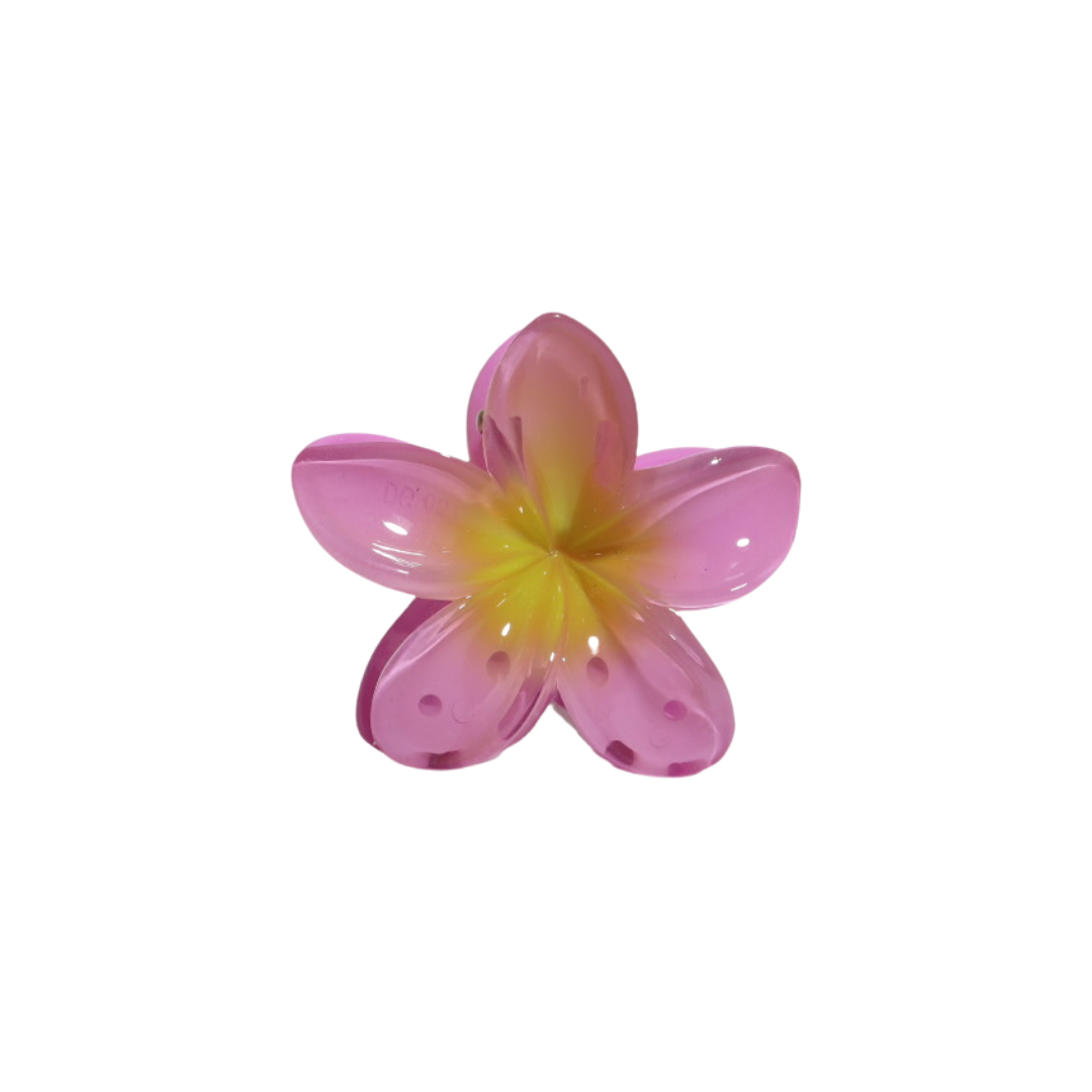 Hawaiian Flower Clip - Paradise Pink