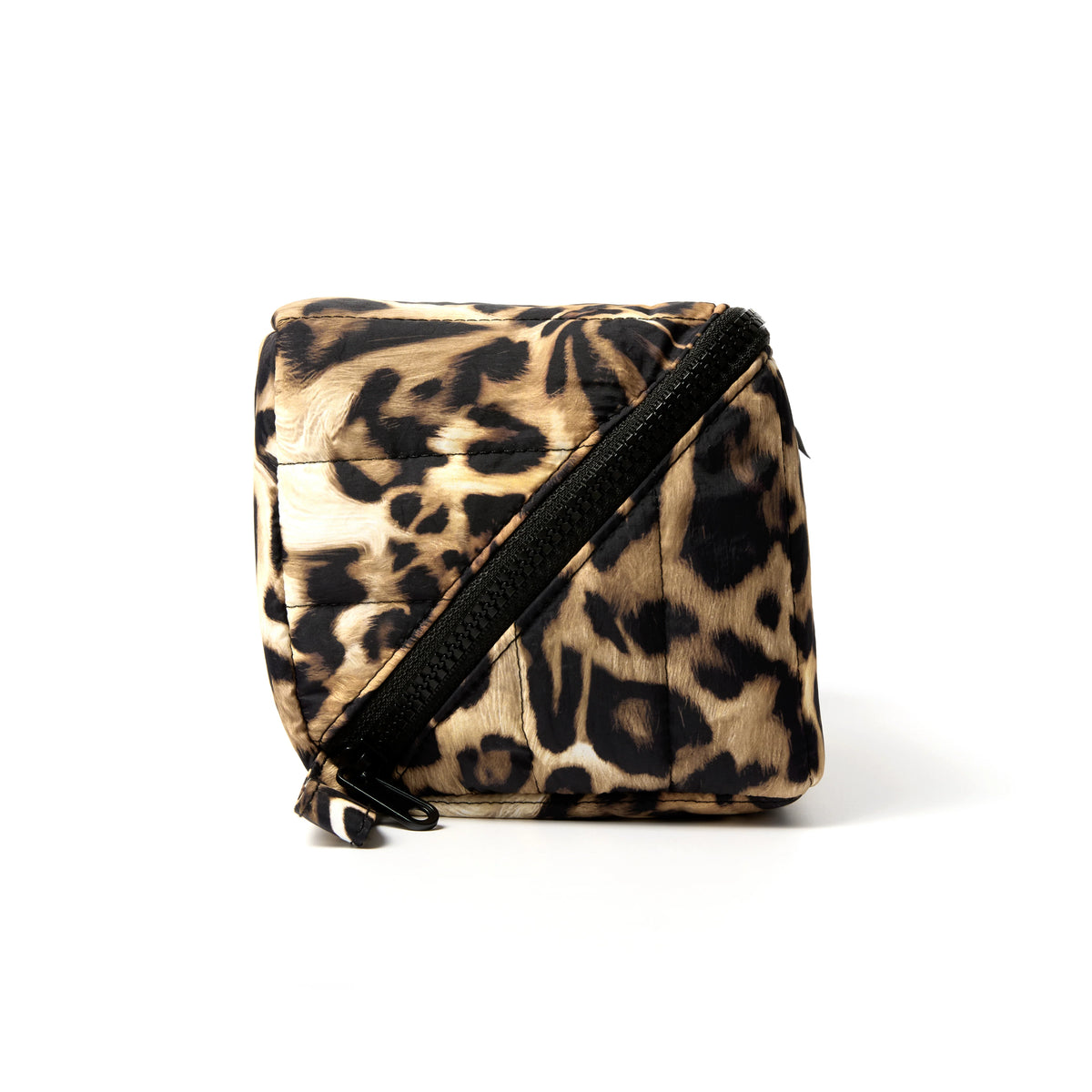 Flat Lay Box Bag - Leopard