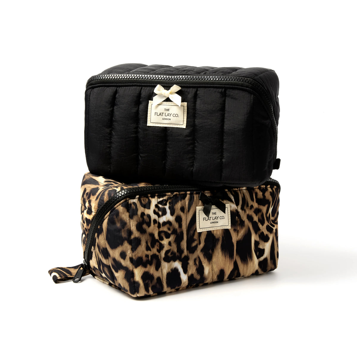 Flat Lay Box Bag - Leopard