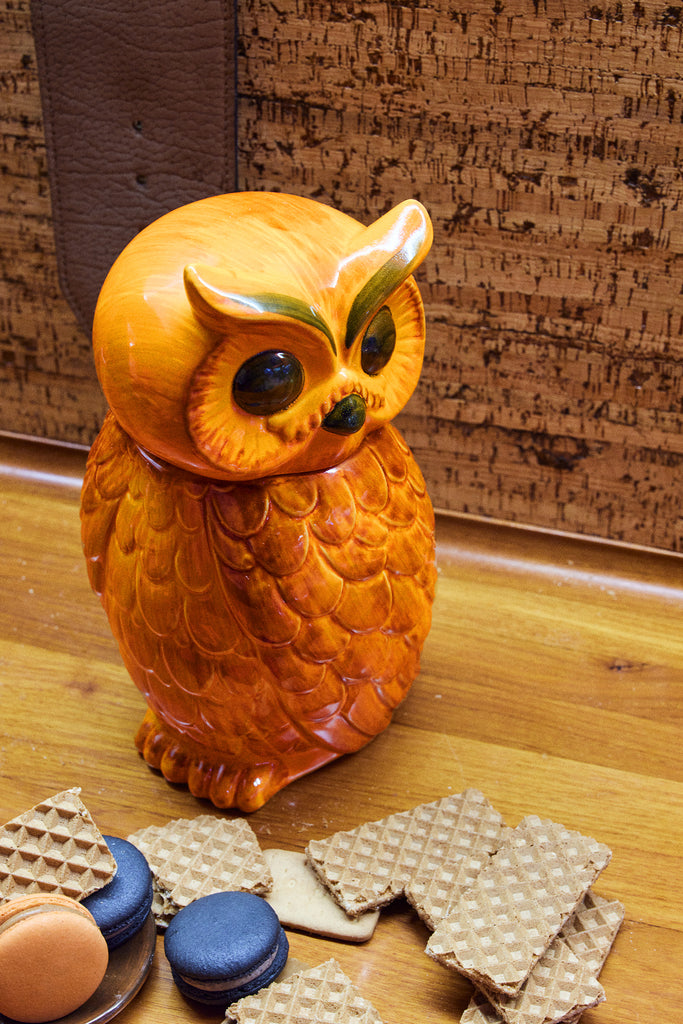 Ílát - Owl/tangerine