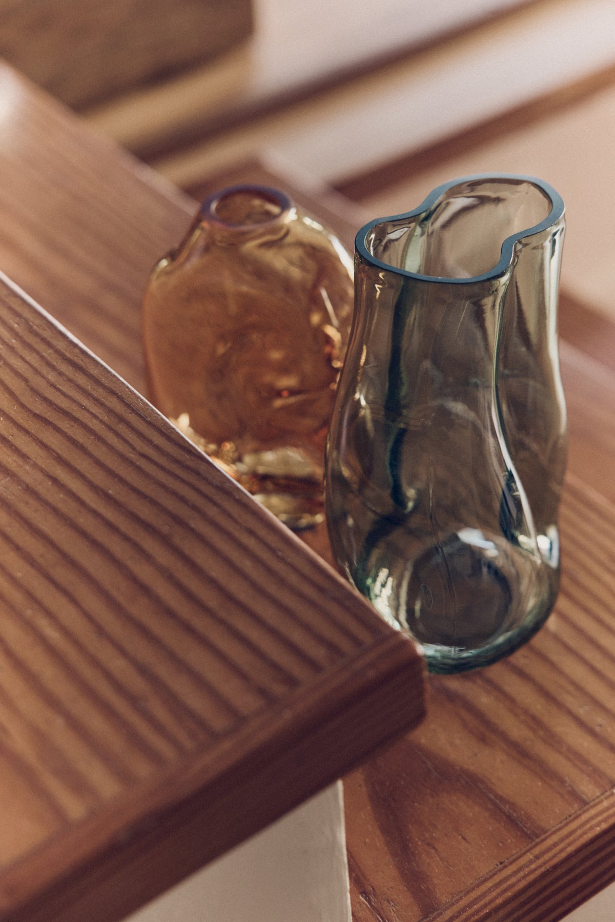 Blómavasi stór - Gleam olive