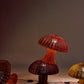 Lampi rattan mushroom - blush