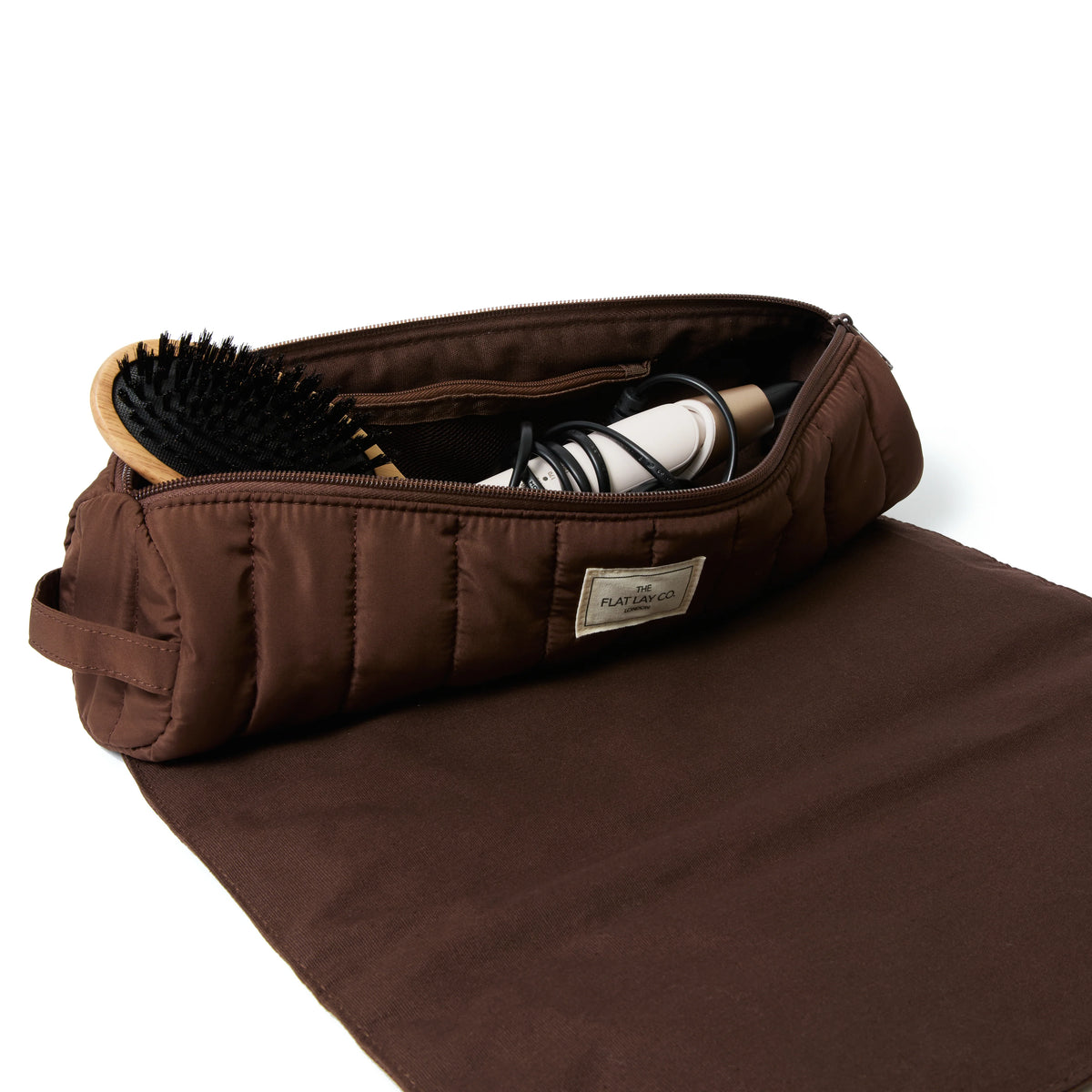 Hair Tool Travel Case/The Baguette - Espresso