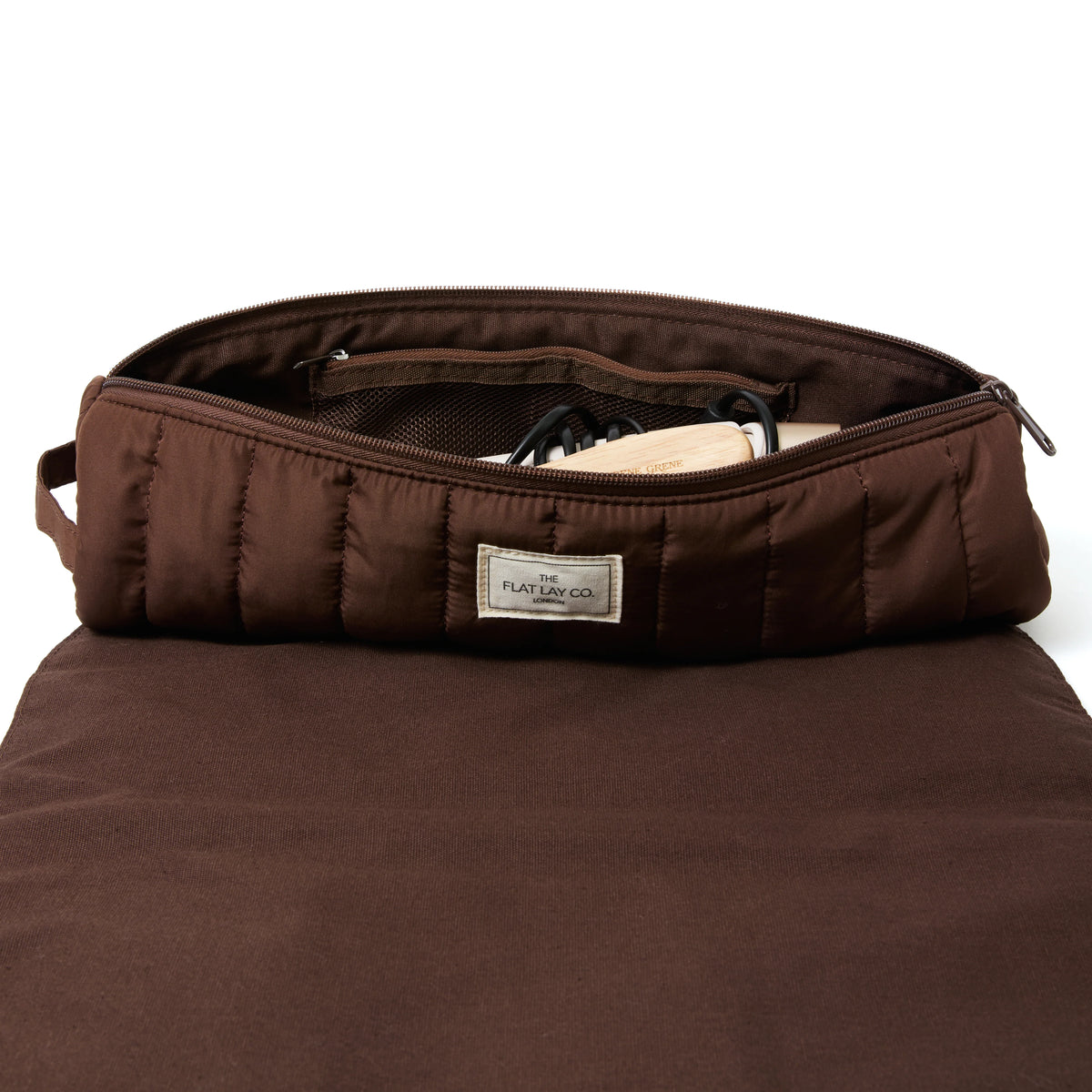Hair Tool Travel Case/The Baguette - Espresso