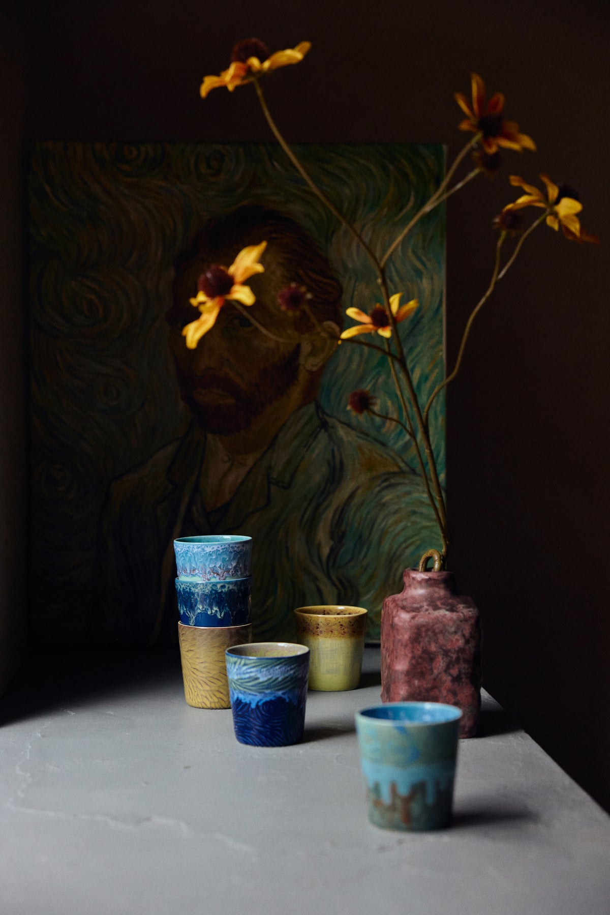 70's bollasett Inspired by Van Gogh - starry night
