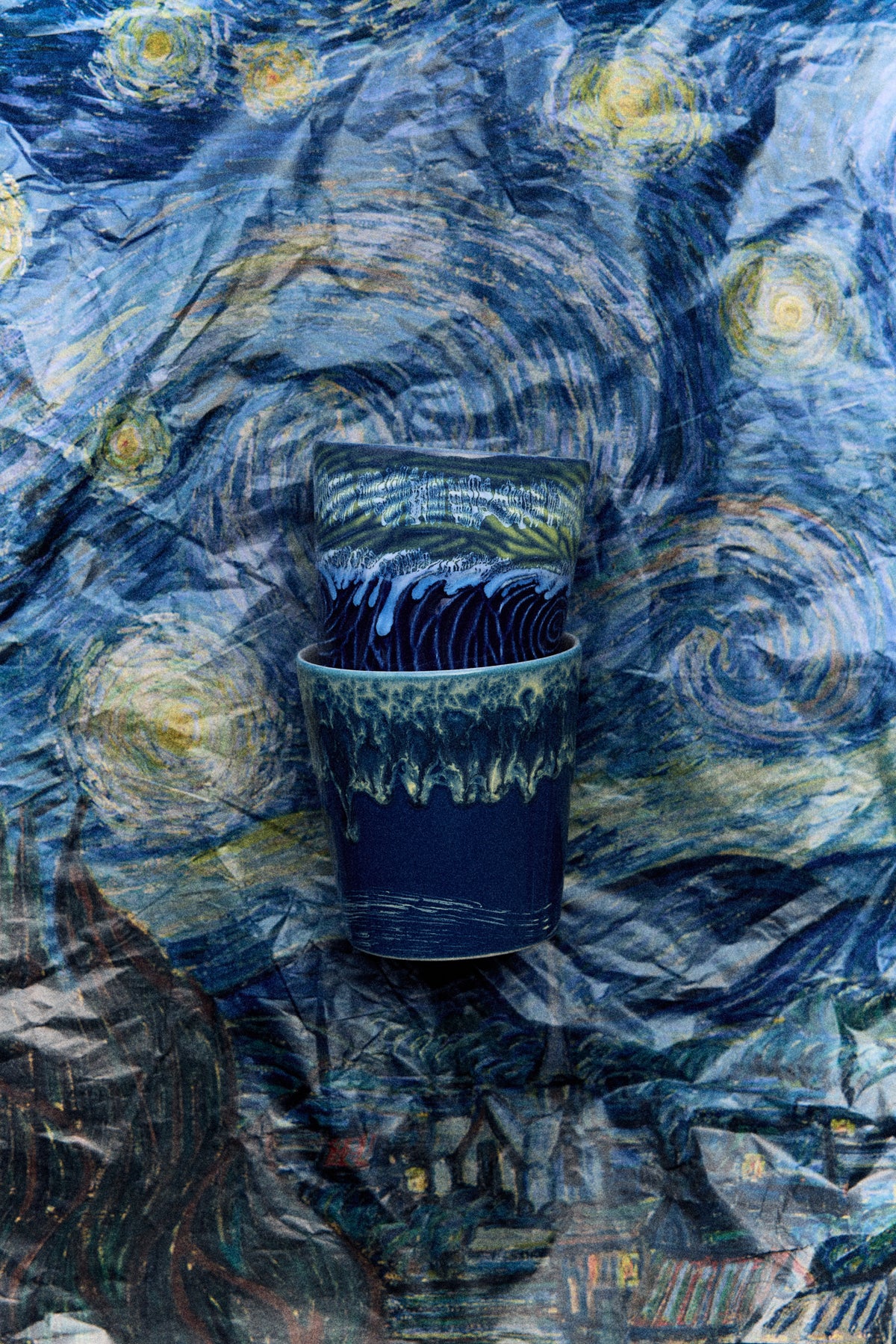 70's bollasett Inspired by Van Gogh - starry night