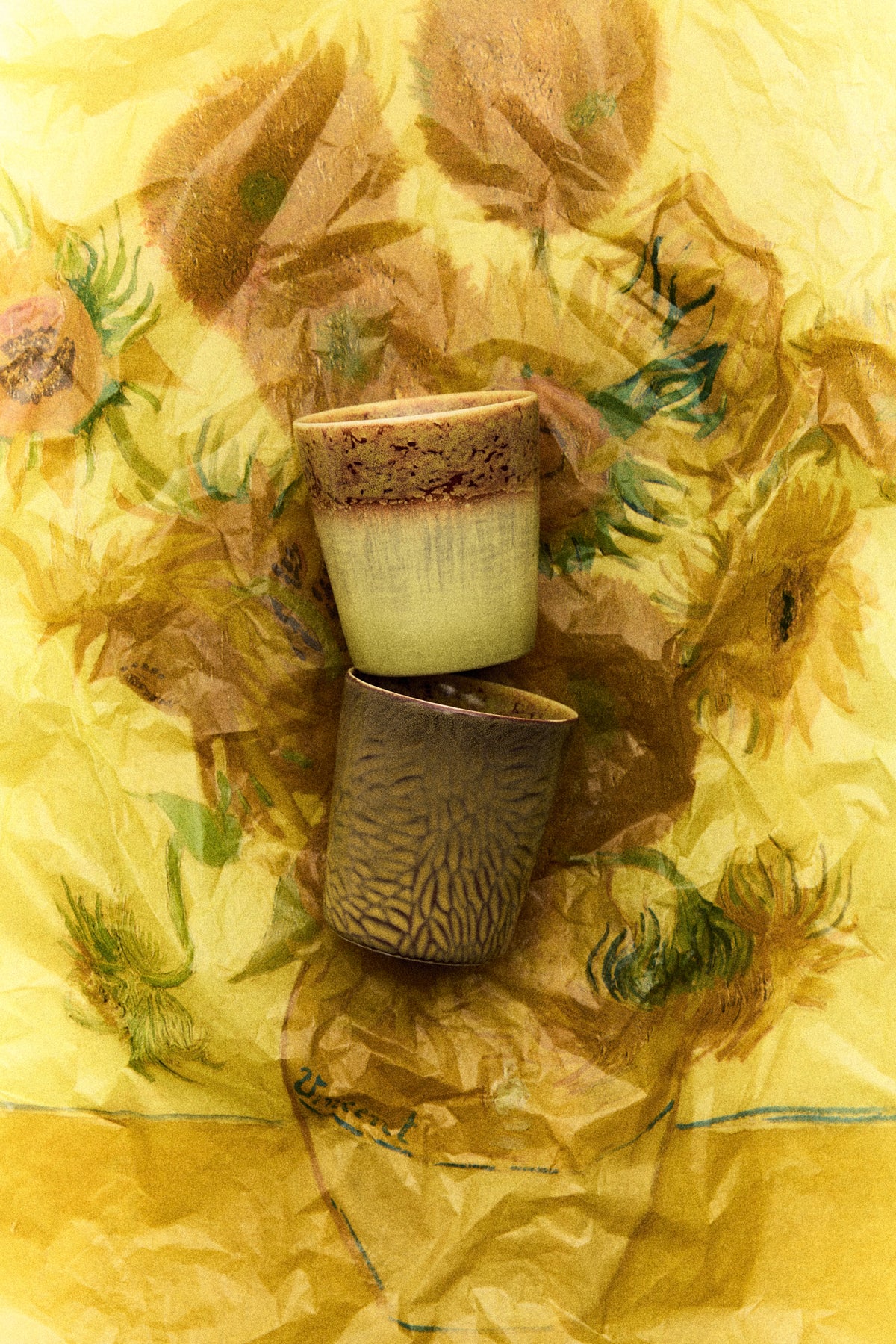 70's bollasett Inspired by Van Gogh - sunflowers