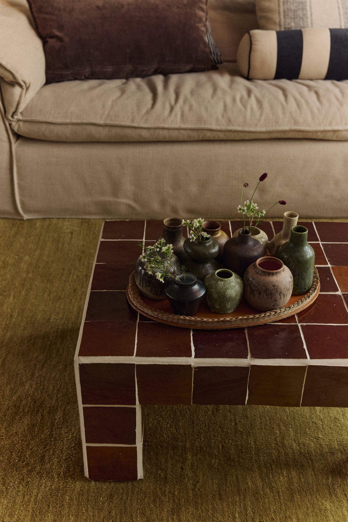 70's litlir blómavasar 5stk. - Pallette