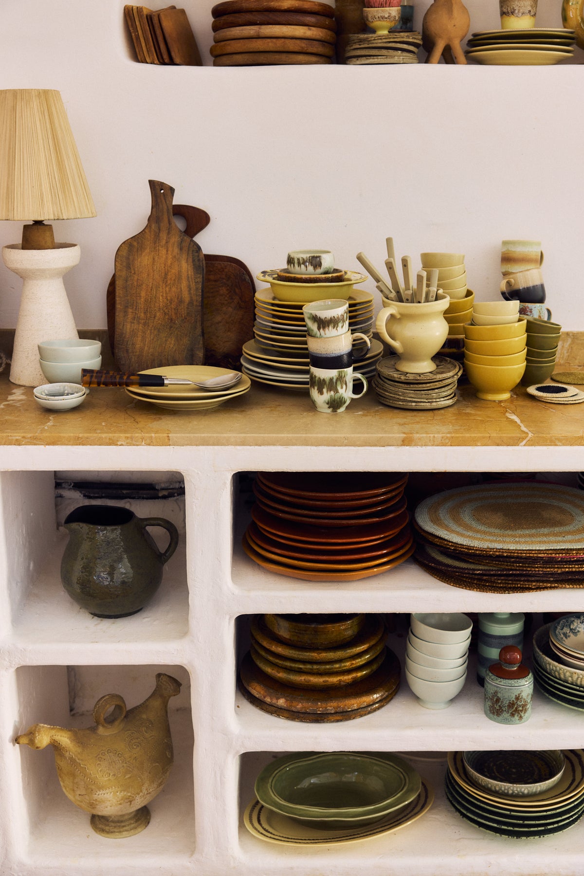 Farmhouse ceramics matardiskur - cream