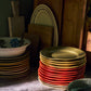 Farmhouse ceramics hliðardiskur - moss