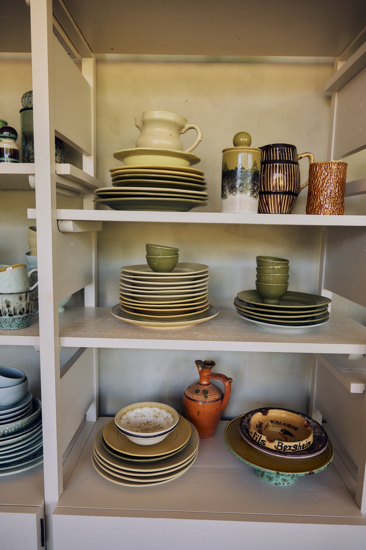 Farmhouse ceramics hliðardiskur - moss