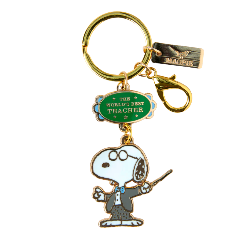 Snoopy lyklakippa - The World's Best Teacher