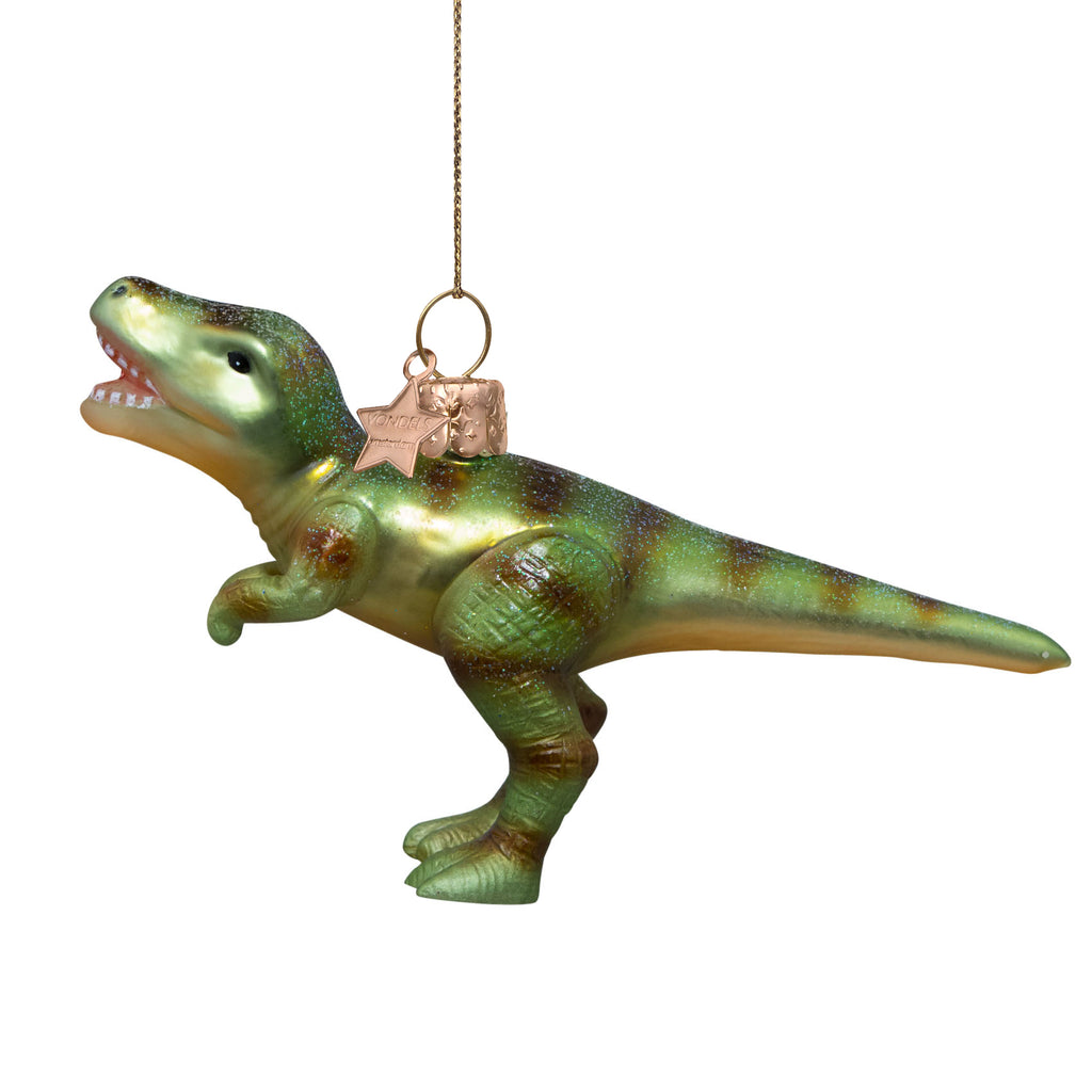 Jólaskraut - green dino