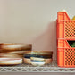Chef ceramics djúpur diskur M - rustic cream/brown