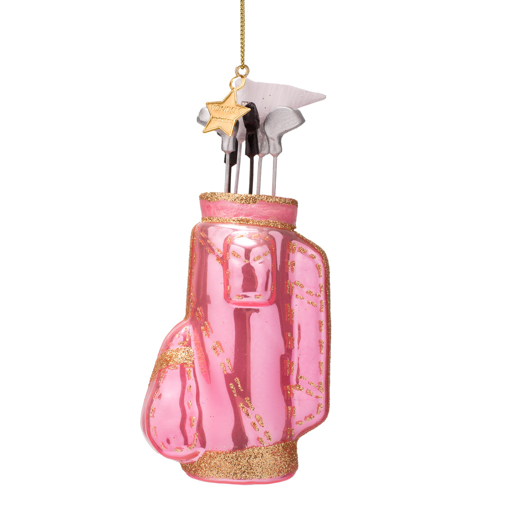 Jólaskraut - Pink golf bag