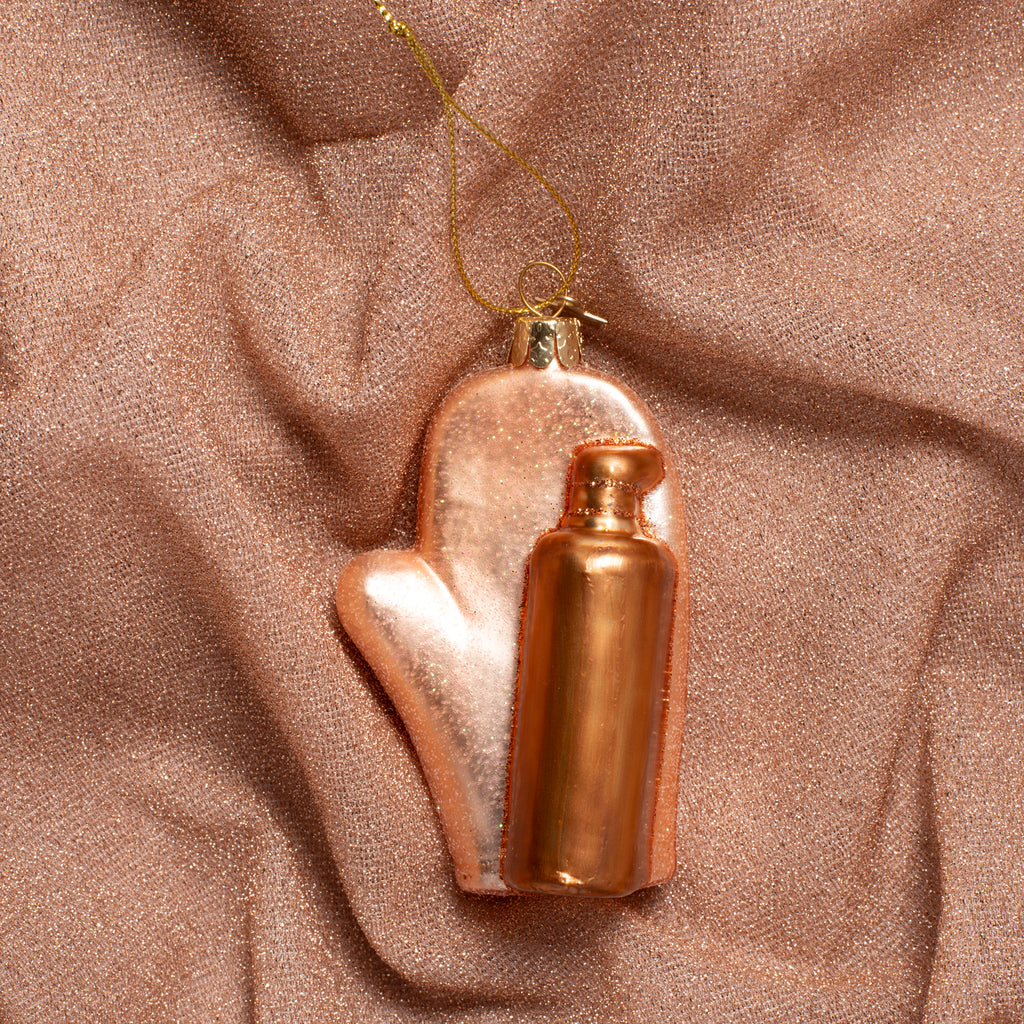 Jólaskraut -  Self tanning foam w/glove