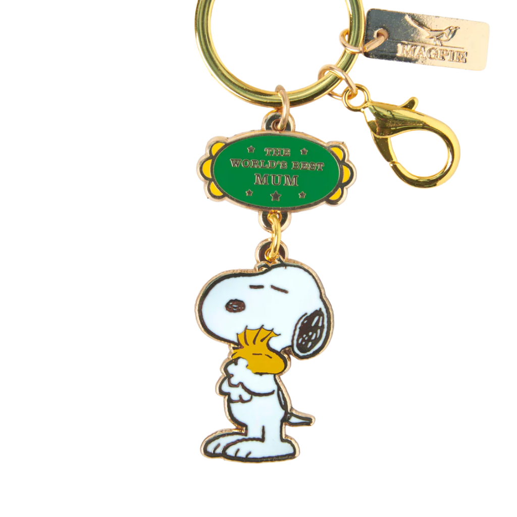 Snoopy lyklakippa - The World's Best Mum