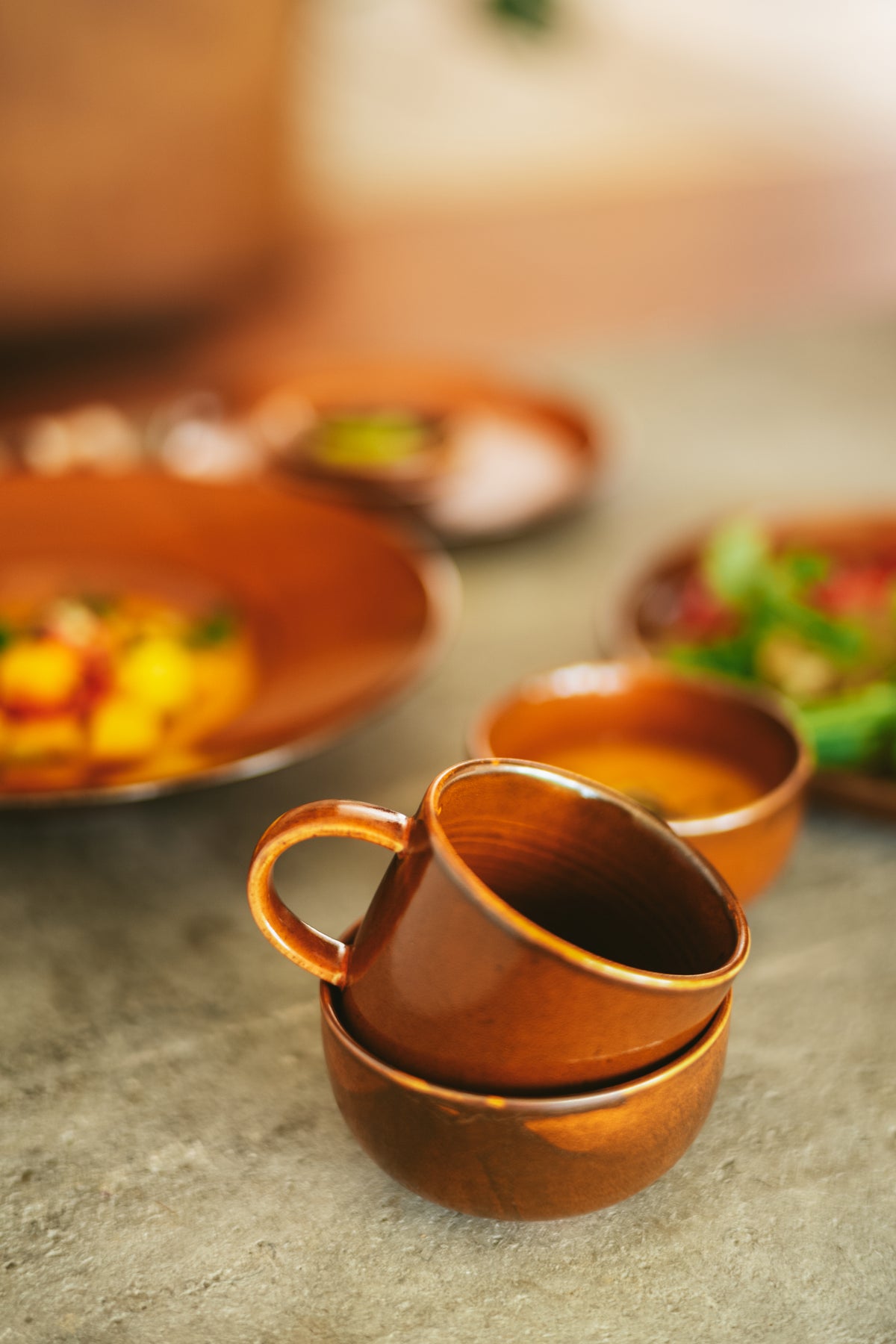 Chef ceramics skál - burned orange