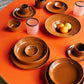 Chef ceramics hliðardiskur - burned orange