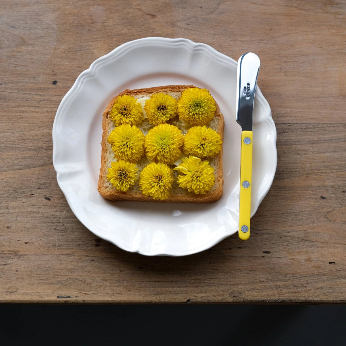 Smjörhnífur stór - Yellow