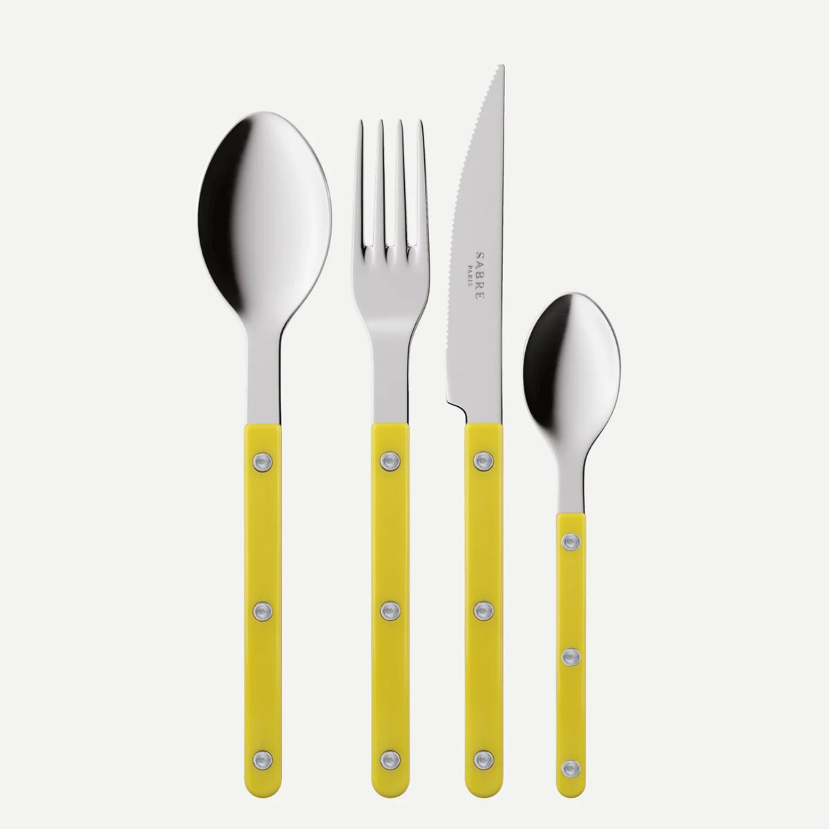Hnífaparasett - Yellow