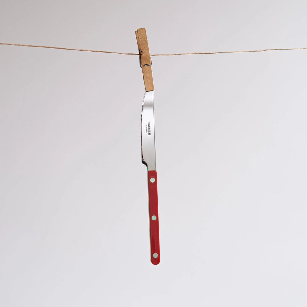 Hnífaparasett - Burgundy