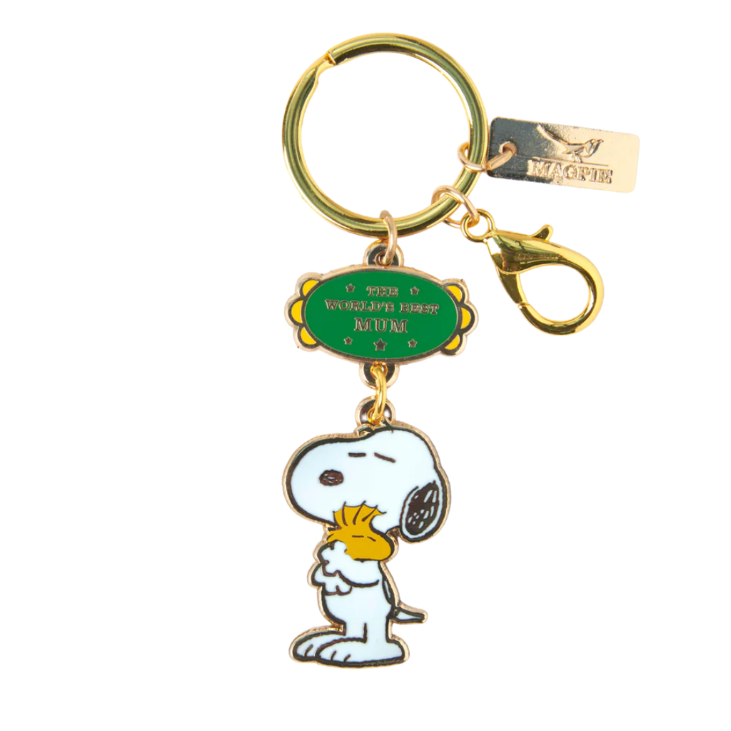 Snoopy lyklakippa - The World's Best Mum