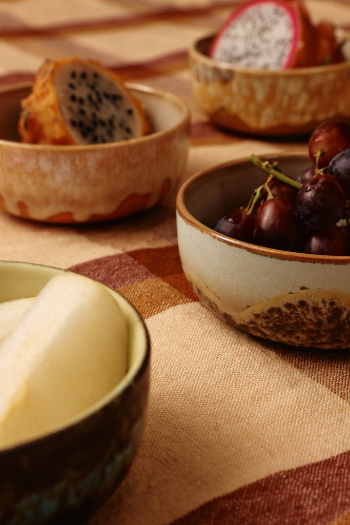 70's keramík tapas skál - shell