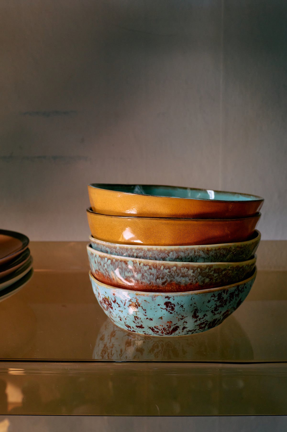 70's pastaskál - patina
