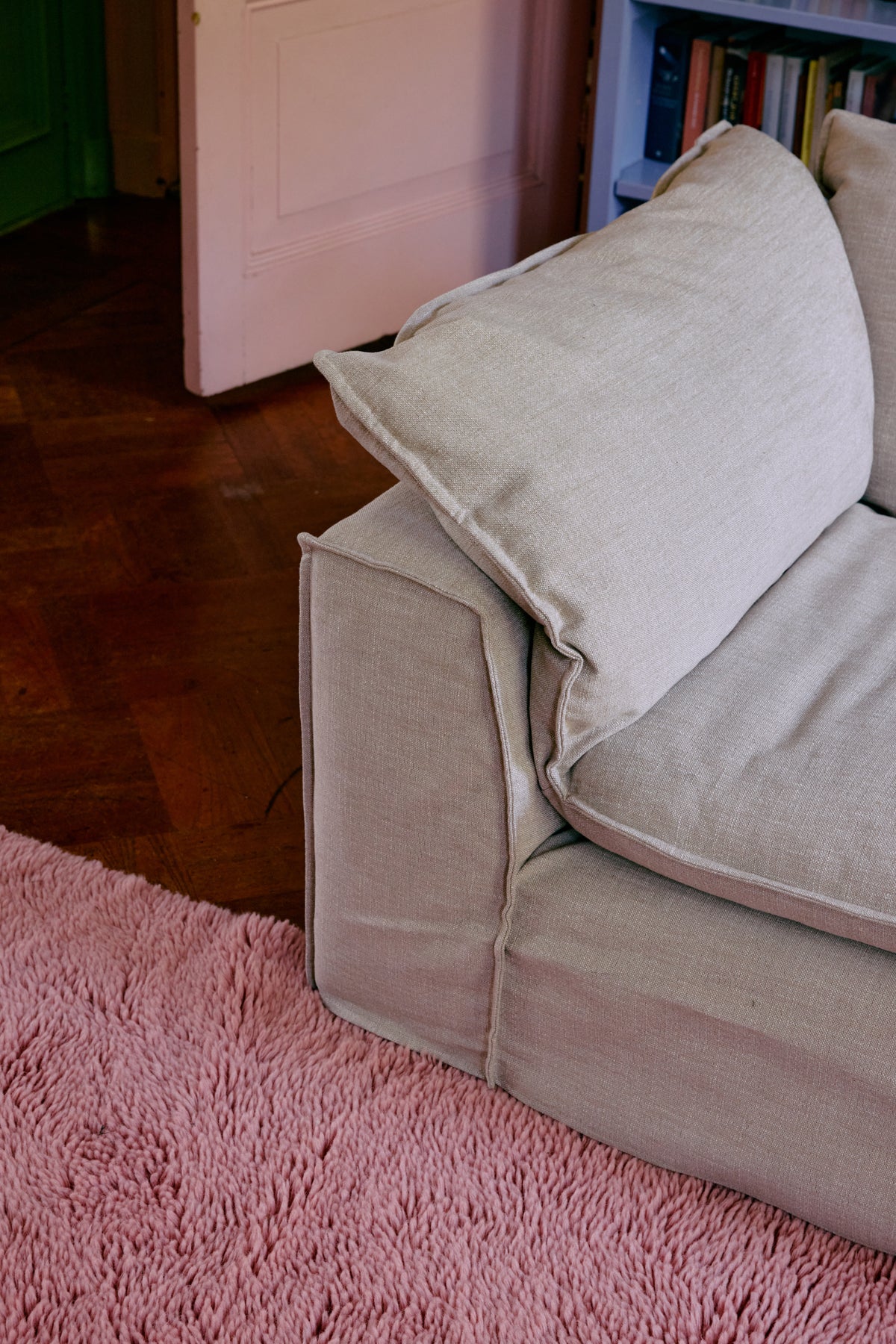Gólfmotta 150x240 cm - fluffy rug/pink