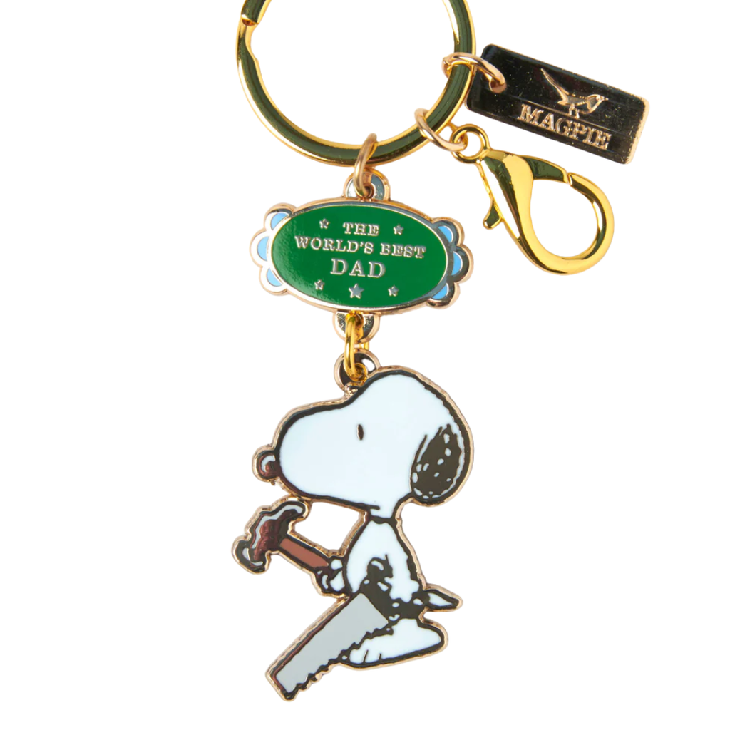 Snoopy lyklakippa - The World's Best Dad