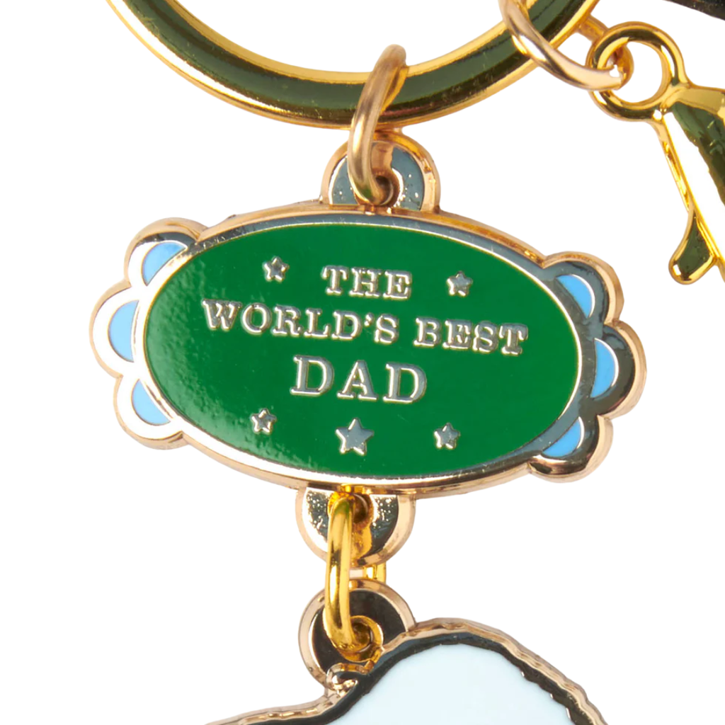 Snoopy lyklakippa - The World's Best Dad