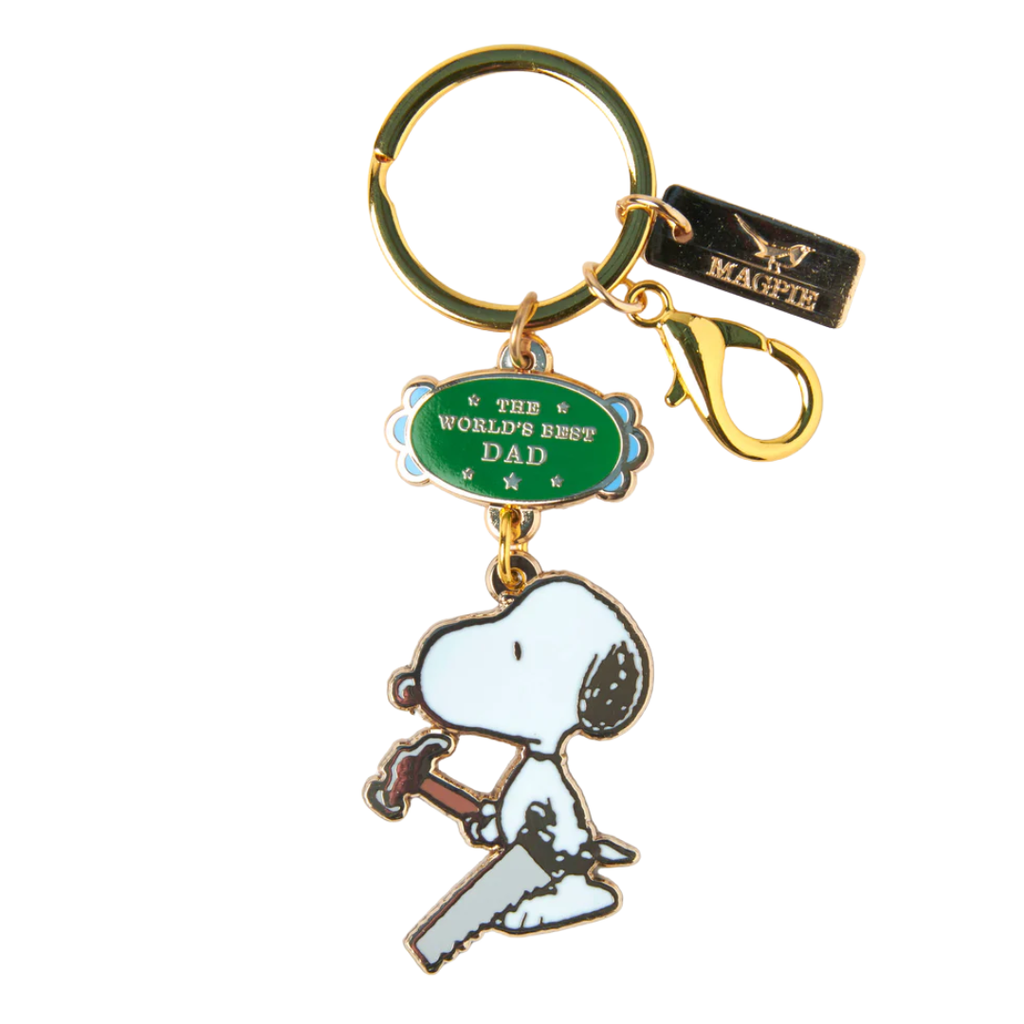 Snoopy lyklakippa - The World's Best Dad