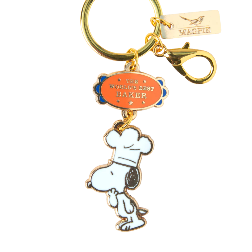 Snoopy lyklakippa - The World's Best Baker